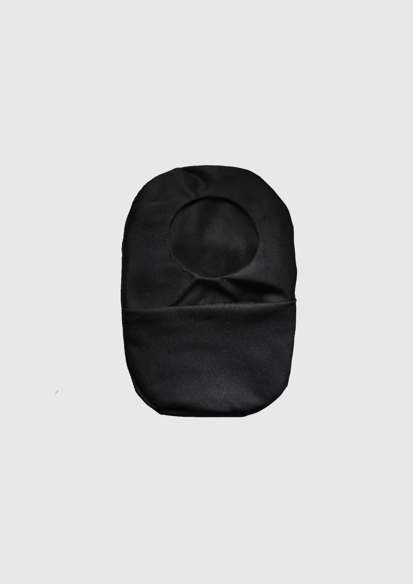 Black ruched ostomy bag cover (PRE-ORDER)