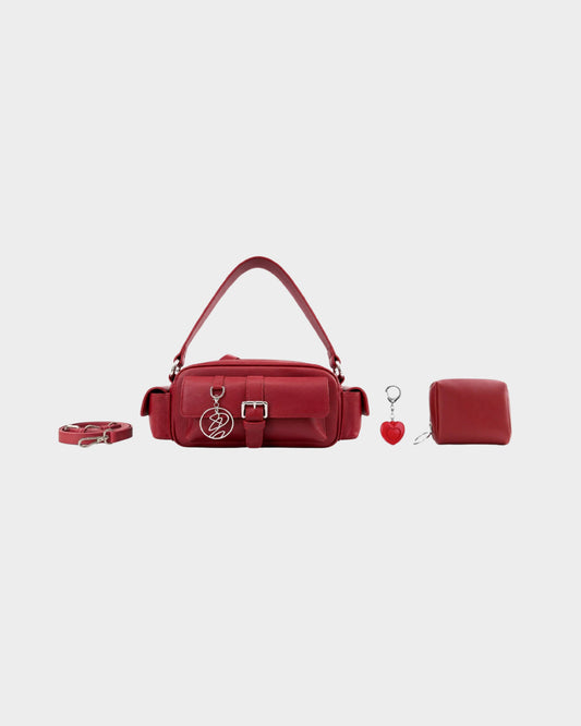 Adison bag in Red - Complete set (Pre Order)