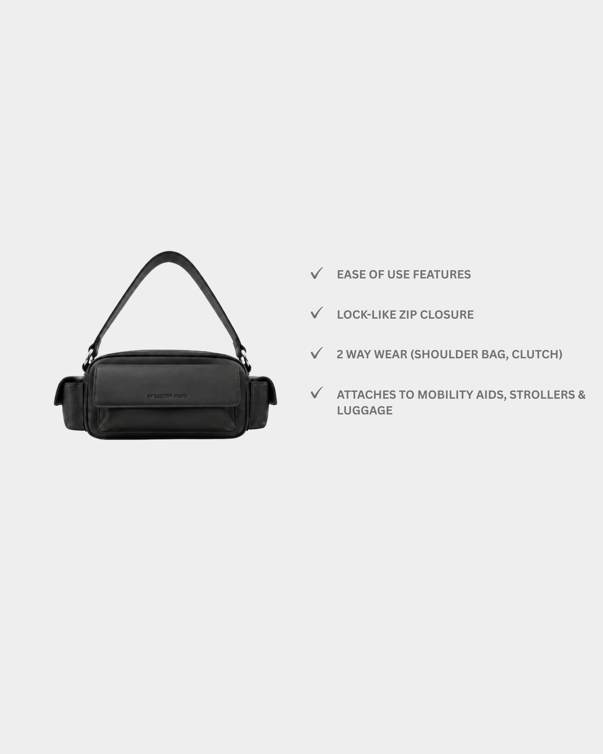 Adison bag in Black - Essential bag (Pre Order)