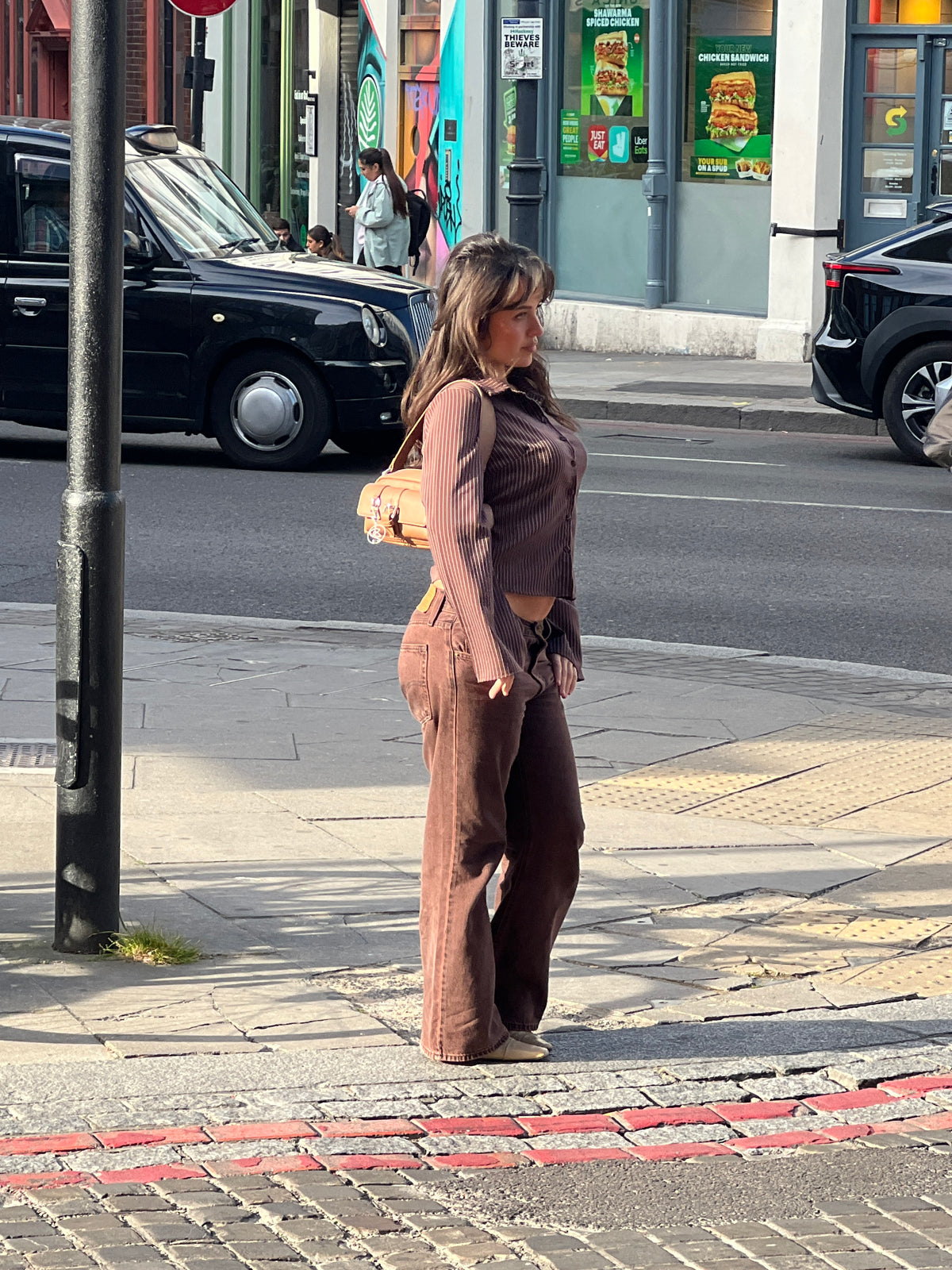 Adison bag in Tan - Complete set